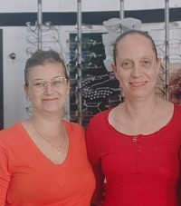 Meet our staff: Karen Roos (left), Carolee Hopkins (right)